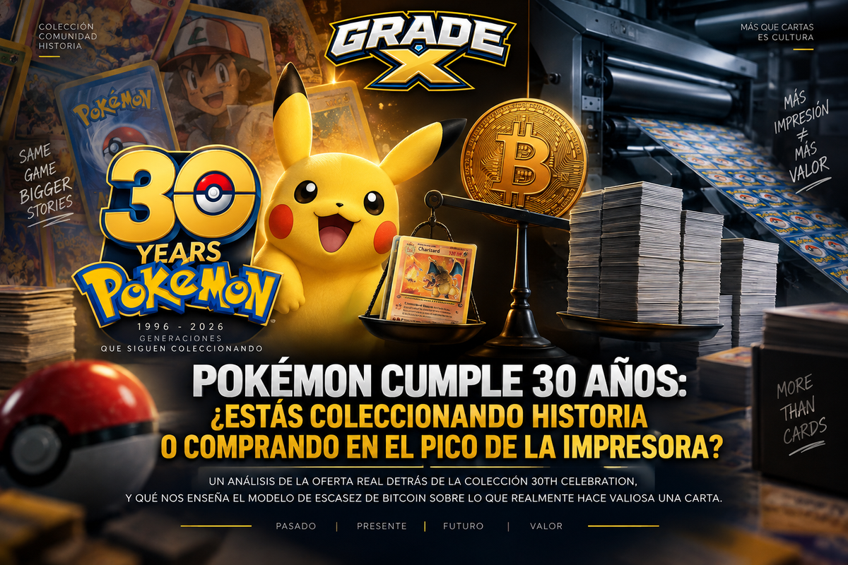 Pokémon cumple 30 años: ¿estás coleccionando historia o comprando en el pico de la impresora?