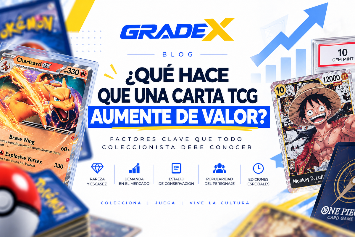 ¿Qué hace que una carta TCG aumente de valor?