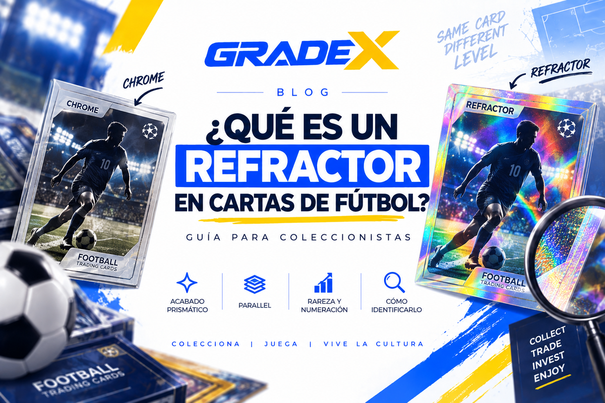 ¿Qué es un refractor en cartas de fútbol? Guía para coleccionistas