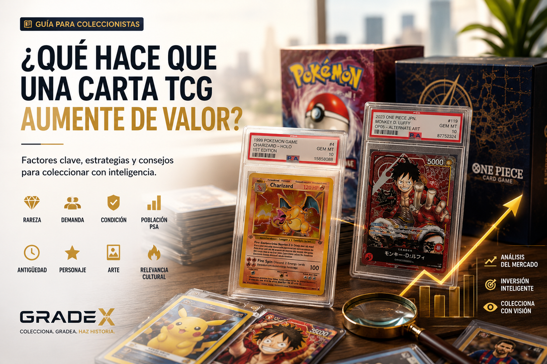 ¿Qué hace que una carta TCG aumente de valor?