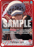 Trafalgar Law OP14-001 Alternate Art Leader