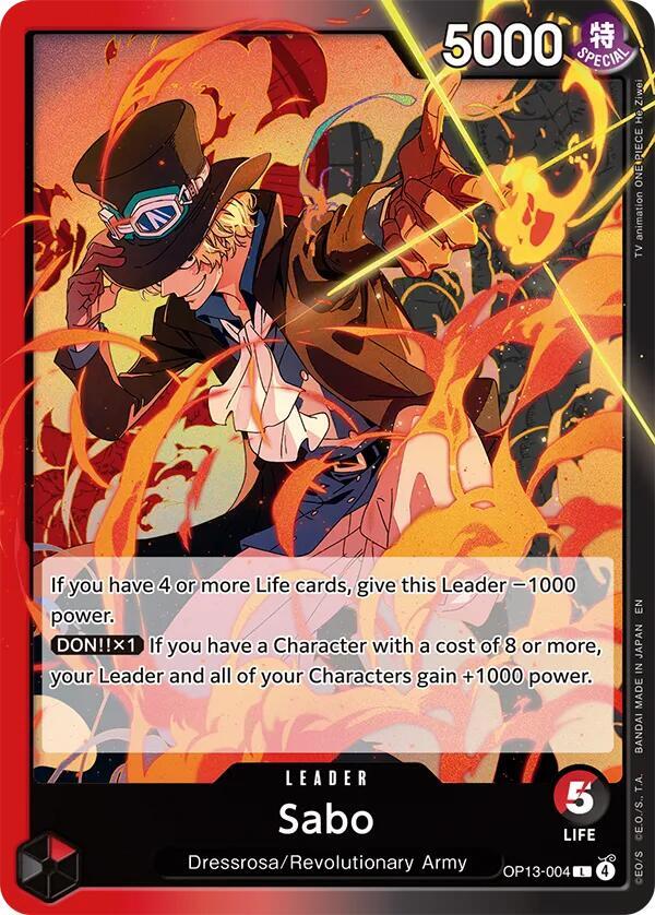 Sabo OP13-004 Leader