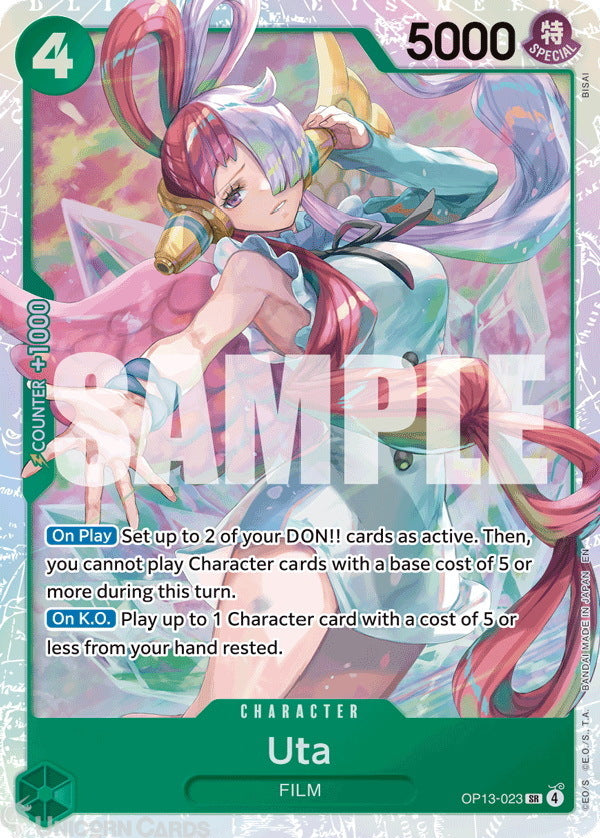Uta OP13-023 Super Rare