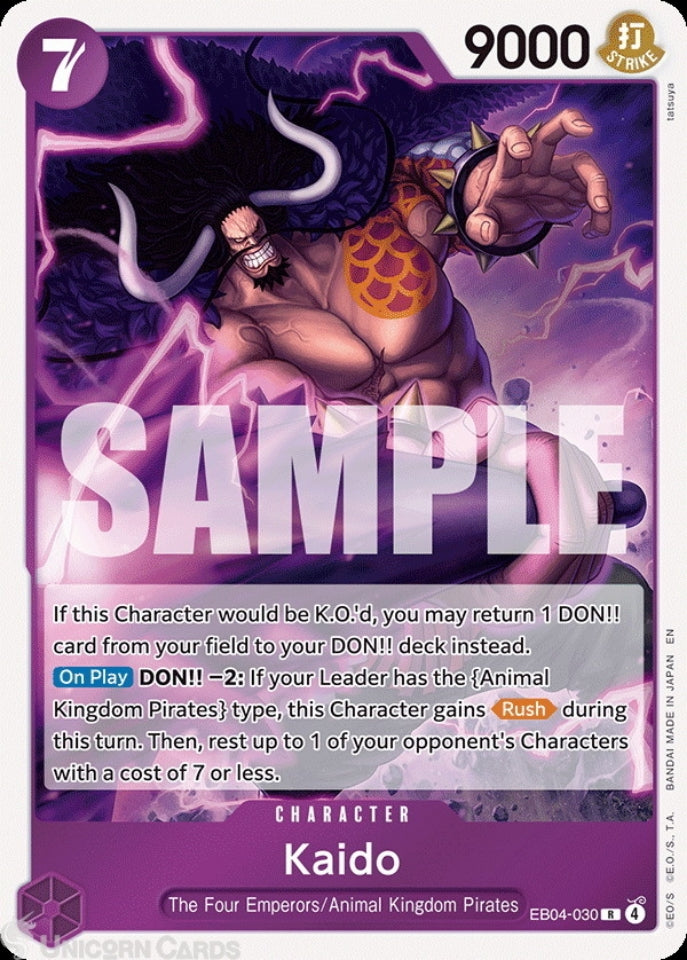 Kaido EB04-030 Rare