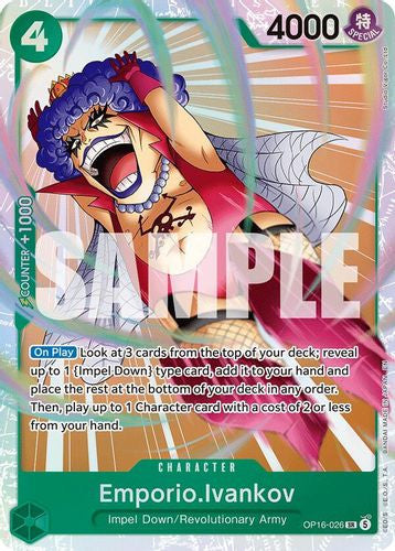 Emporio.Ivankov OP16-026 Super Rare