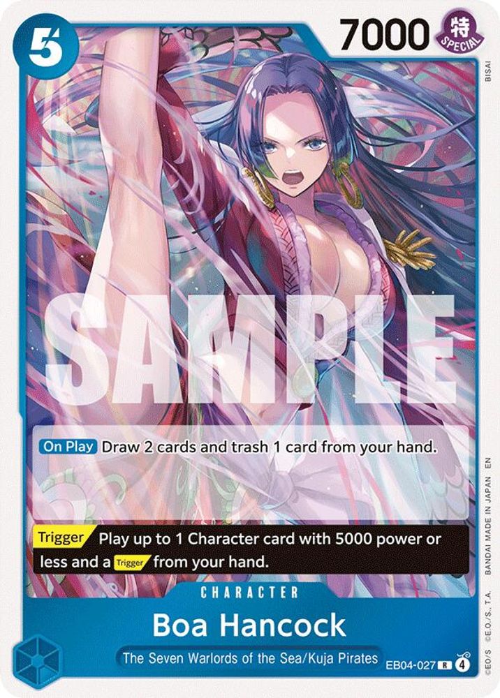 Boa Hancock EB04-027 Rare
