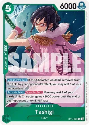 Tashigi OP14-029 Rare