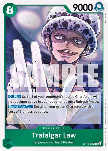 Trafalgar Law OP16-030 Rare