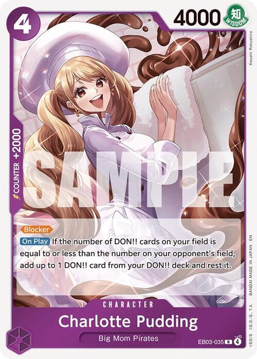 Charlotte Pudding EB03-035 Rare