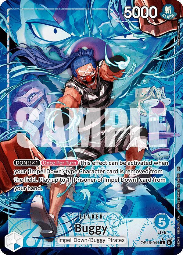 Buggy OP16-041 Alternate Art Leader