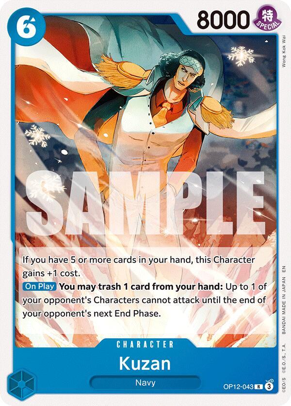 Kuzan OP12-043 Rare