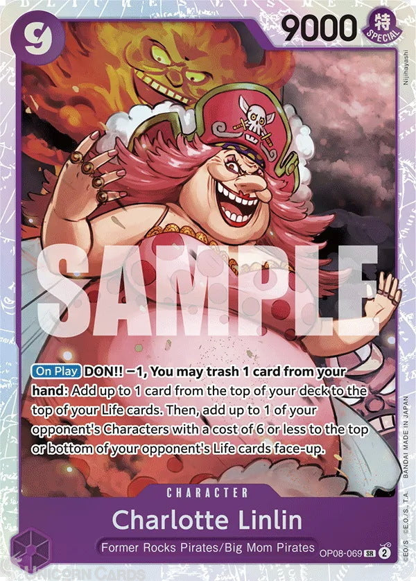 Charlotte Linlin OP08-069 Super Rare