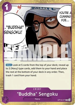 "Buddha" Sengoku OP16-077 Rare