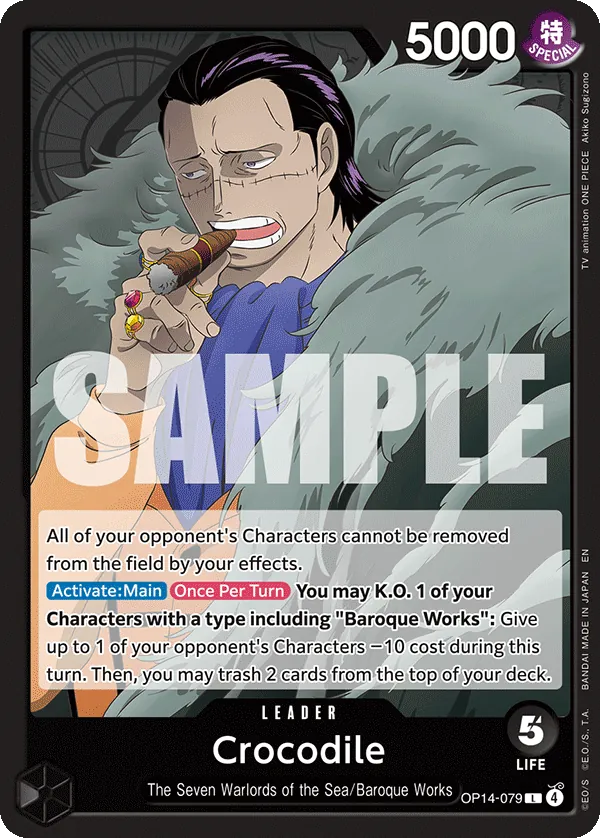 Crocodile OP14-079 Leader