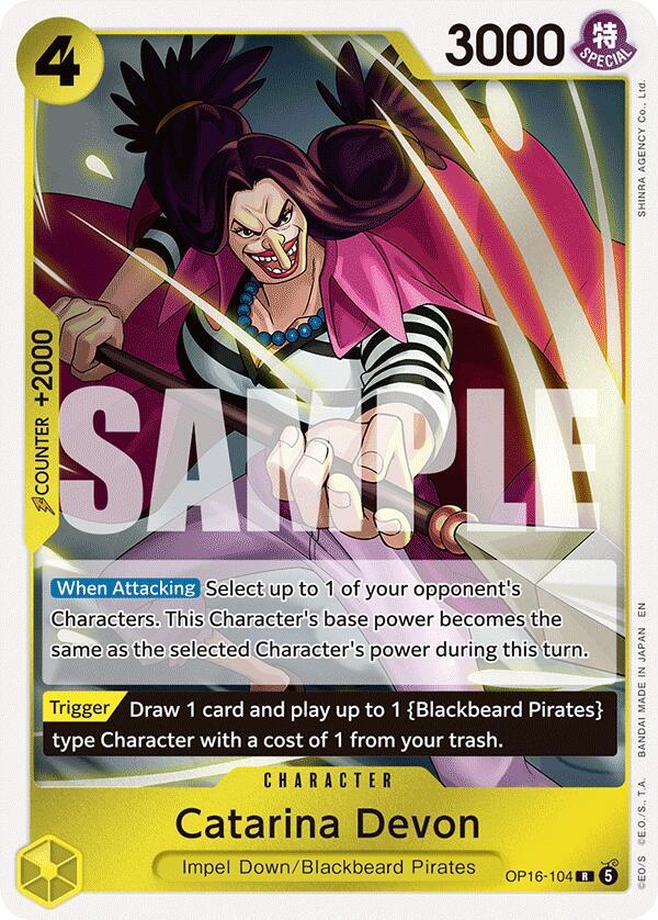 Catarina Devon OP16-104 Rare