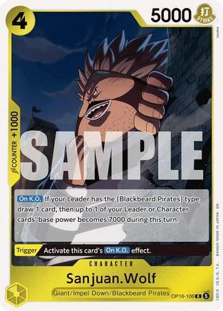 Sanjuan.Wolf OP16-106 Rare