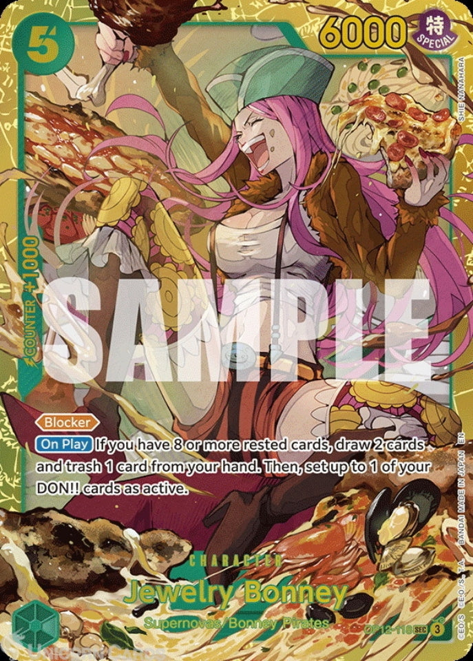 Jewelry Bonney OP12-118 Secret Rare