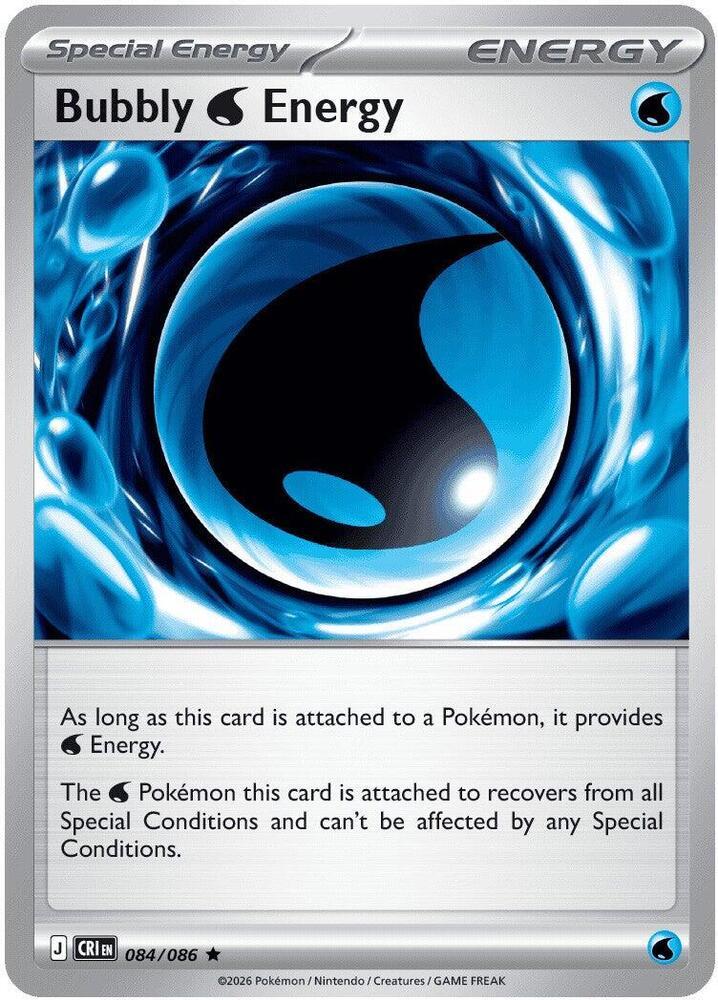 Bubbly W Energy [Reverse Holo] 84 – Chaos Rising (Inglés)