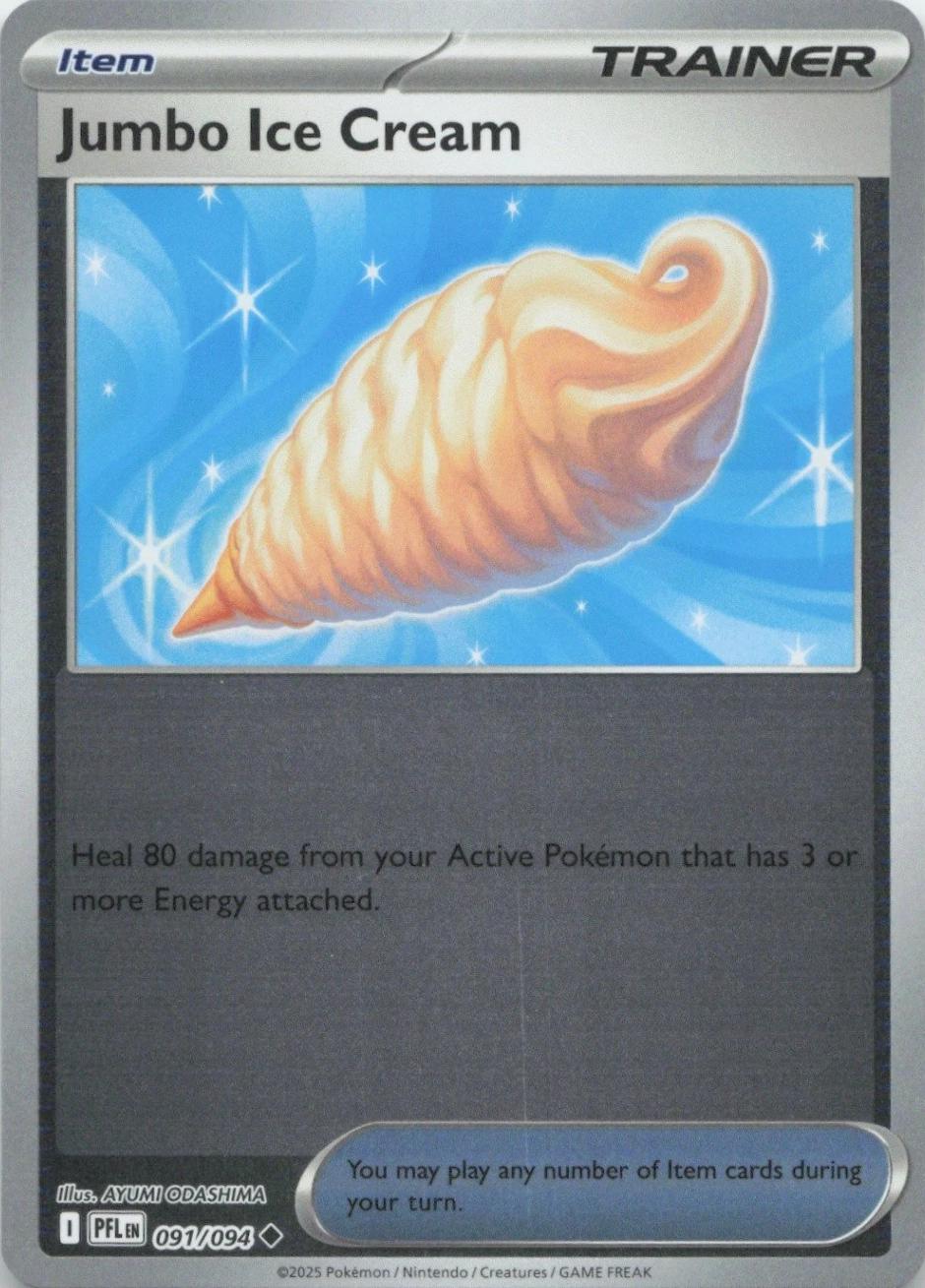 Jumbo Ice Cream [Reverse Holo] 91 – Phantasmal Flames (Inglés)