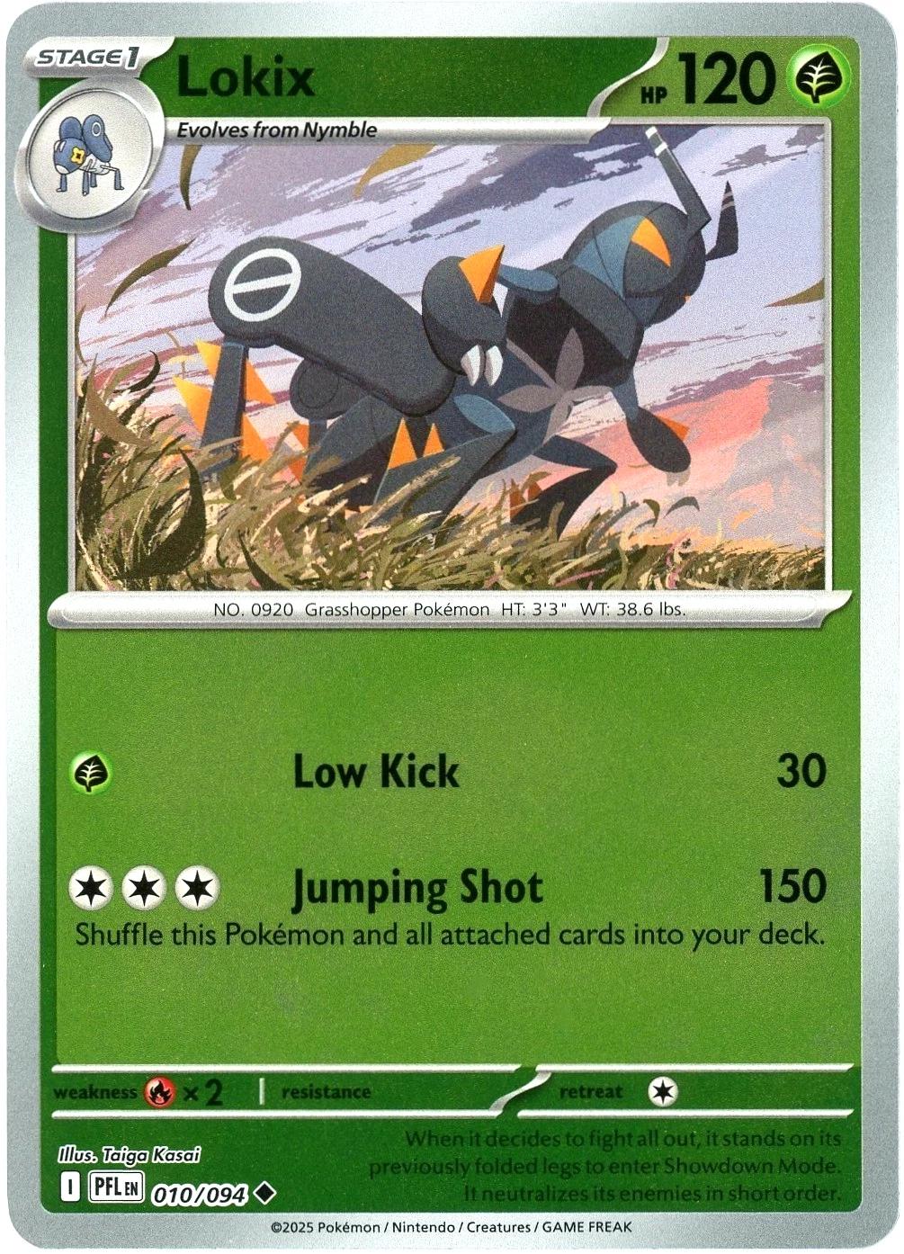 Lokix [Reverse Holo] 10 – Phantasmal Flames (Inglés)