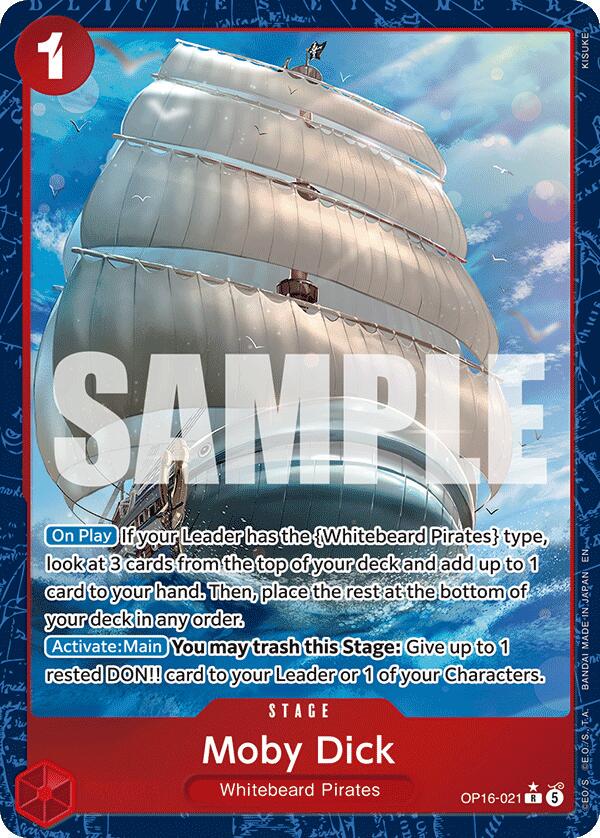 Moby Dick OP16-021 Alternate Art