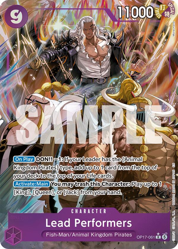 Lead Performers OP17-061 Alternate Art