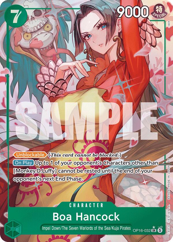 Boa Hancock OP16-032 Alternate Art Super Rare