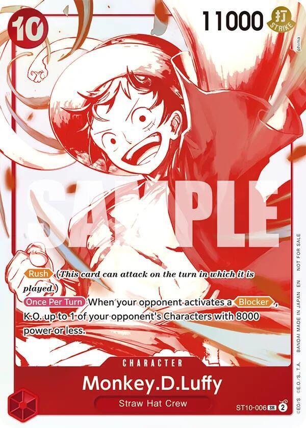 Monkey D. Luffy ST10-006 3rd Anniversary