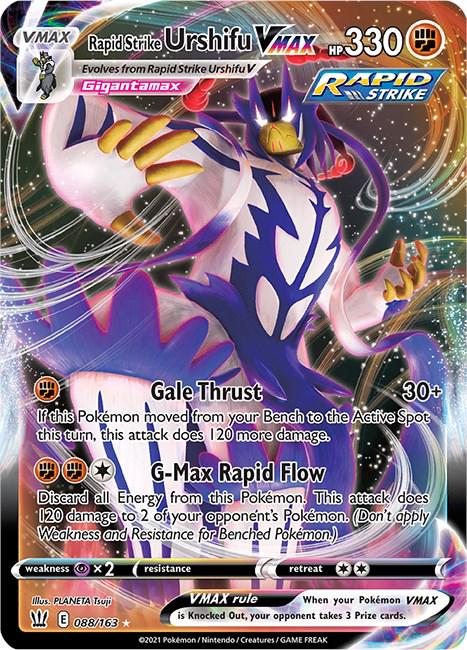 Rapid Strike Urshifu VMAX #88 – Battle Styles (Inglés)