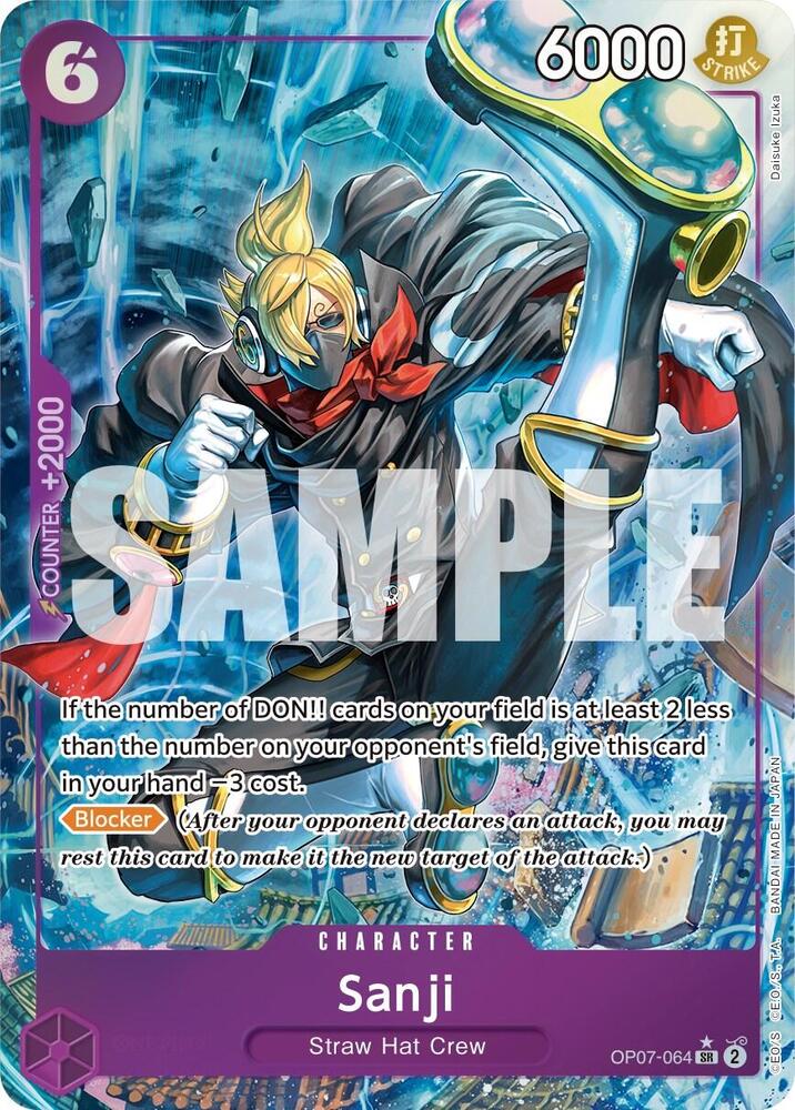 Sanji OP07-064 Alternate Art – Japonés