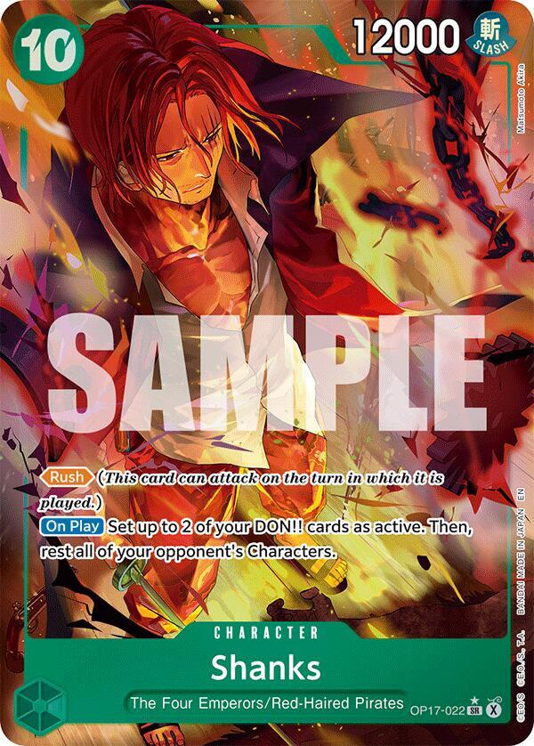 Shanks OP17-022 Alternate Art
