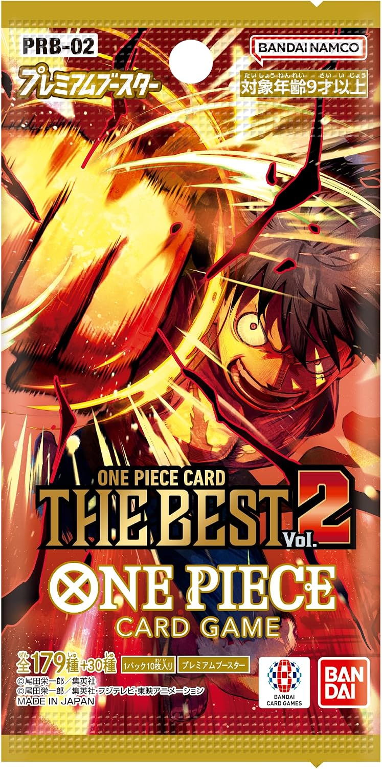 One Piece Card Game The Best Vol. 2 PRB-02 Booster Pack Japonés