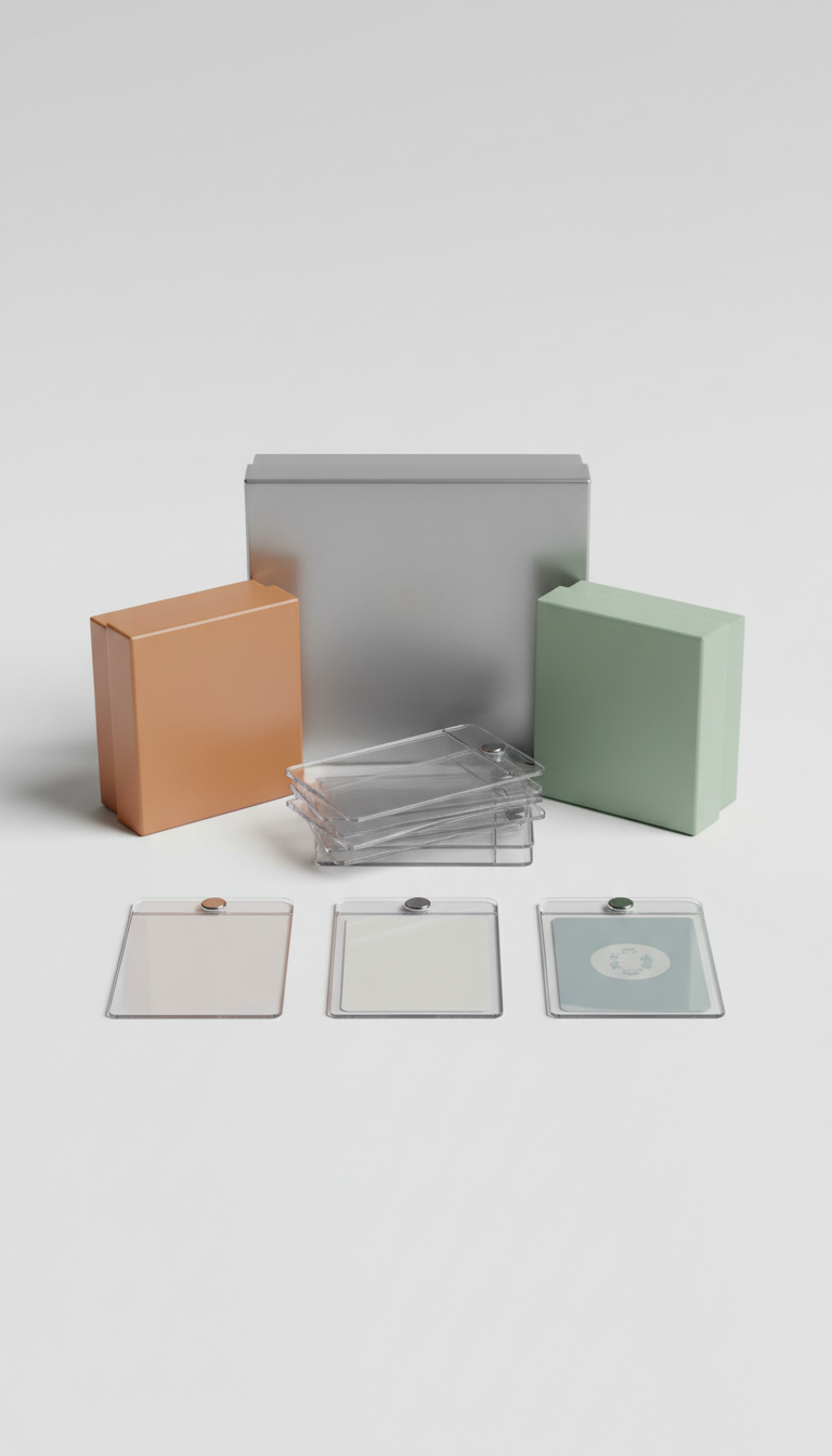 Set de fundas magnéticas premium para cartas
