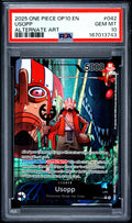 Usopp #042 Alternate Art OP10 2025 One Piece TCG PSA 10 GEM MT