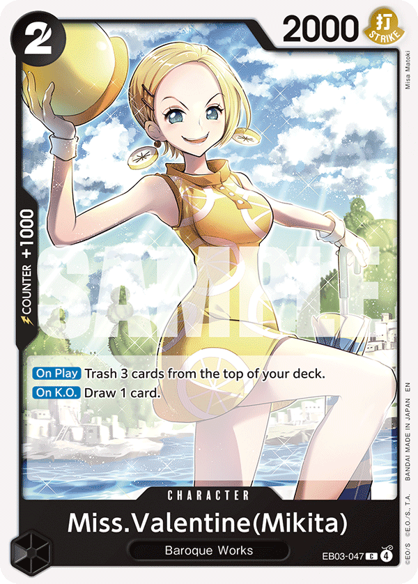 Miss.Valentine Mikita EB03-047 (Inglés)