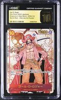 Gol D. Roger OP09-118 Alternate Art Parallel Japonés CGC Pristine 10