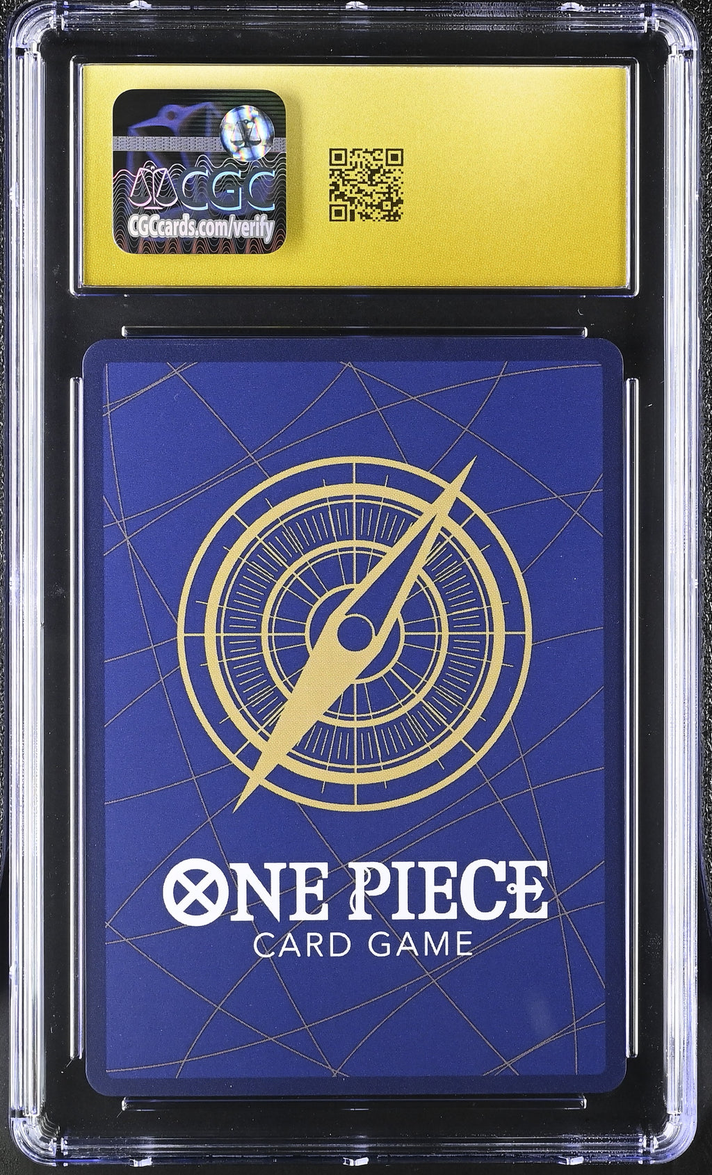 Gol D. Roger OP09-118 Alternate Art Parallel Japonés CGC Pristine 10