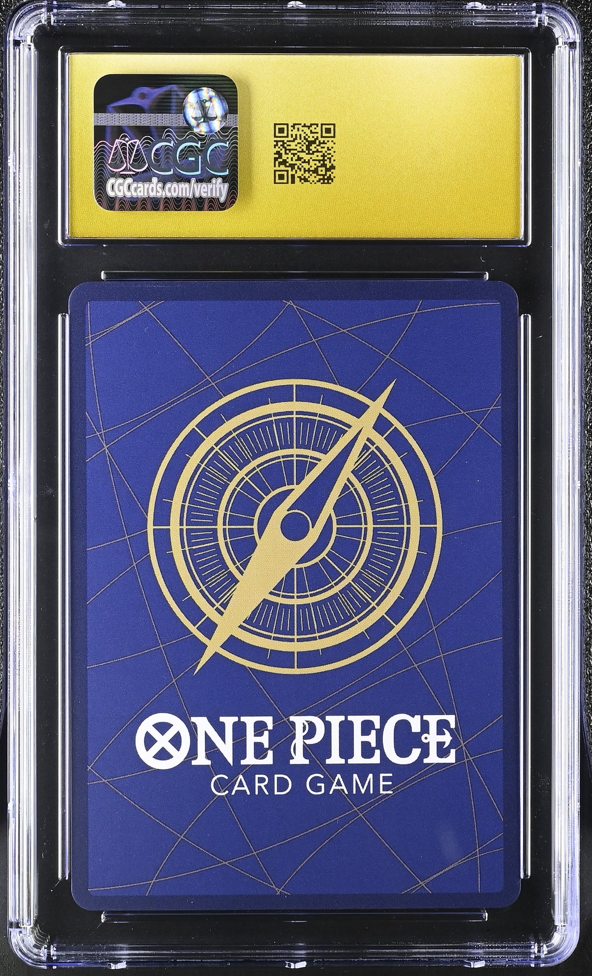 Gol D. Roger OP09-118 Alternate Art Parallel Japonés CGC Pristine 10