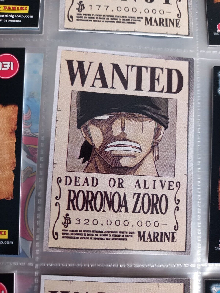 Roronoa Zoro Wanted #152 – One Piece Epic Journey Panini