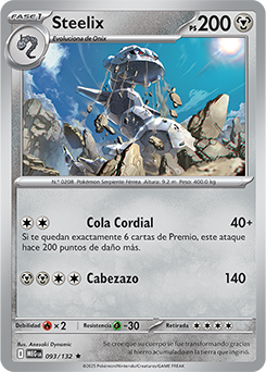 Steelix 93 – Mega Evolution (Inglés)