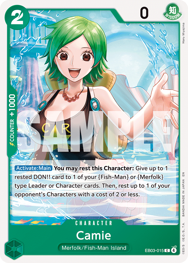 Camie EB03-015 (Inglés)