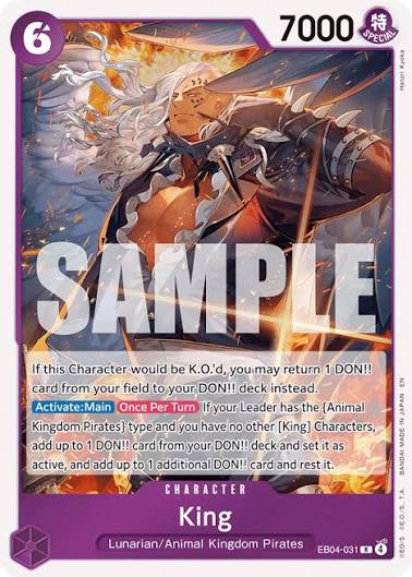 King EB04-031 Rare