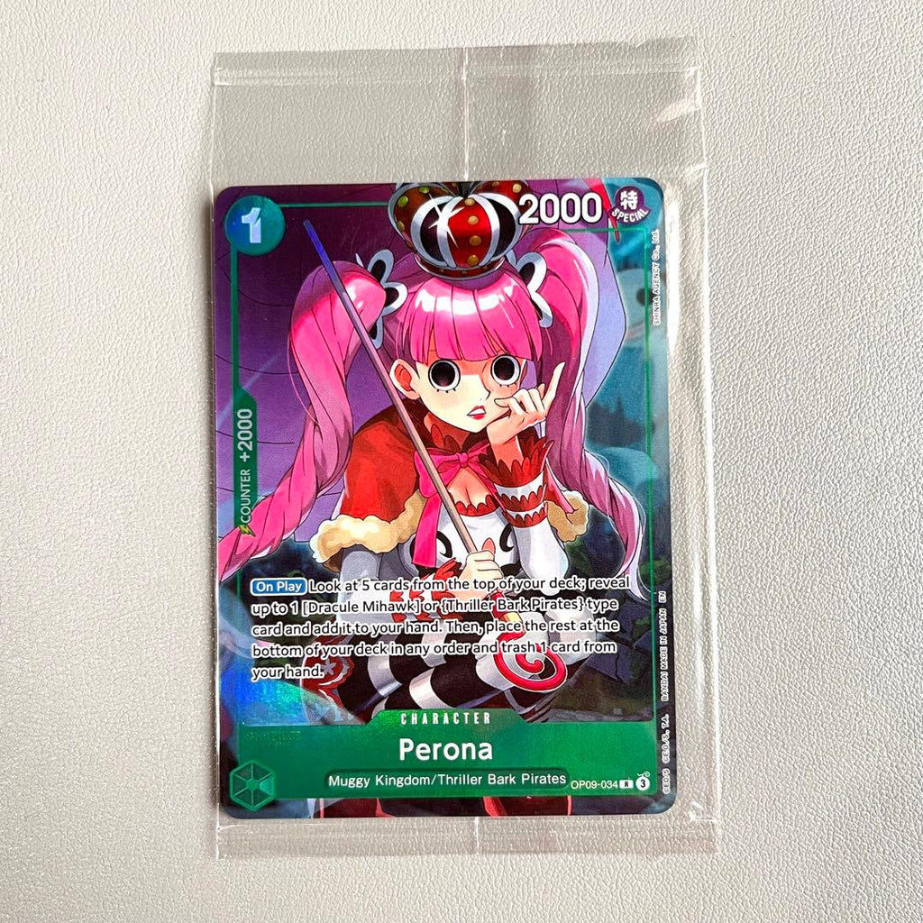 Perona OP09-034 Rare – One Piece Card Game Inglés