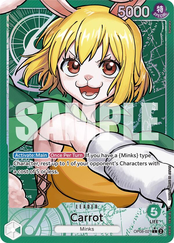 Carrot OP08-021 Alternate Art