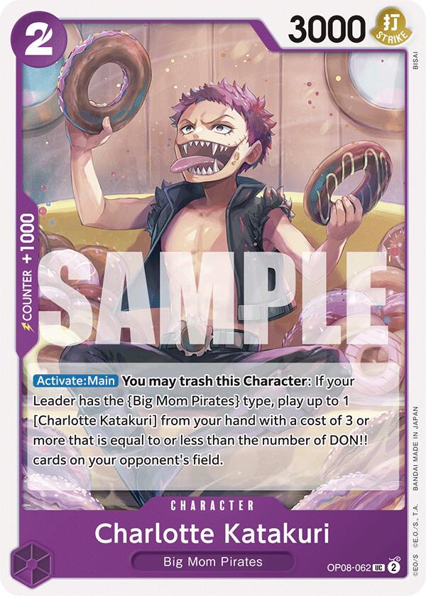 Charlotte Katakuri OP08-062 (Inglés)