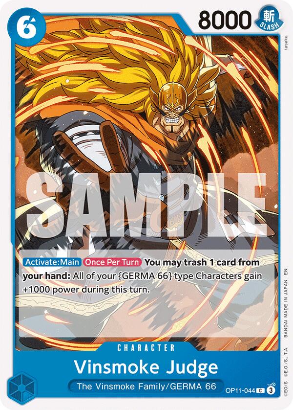 Vinsmoke Judge OP11-044 (Inglés)