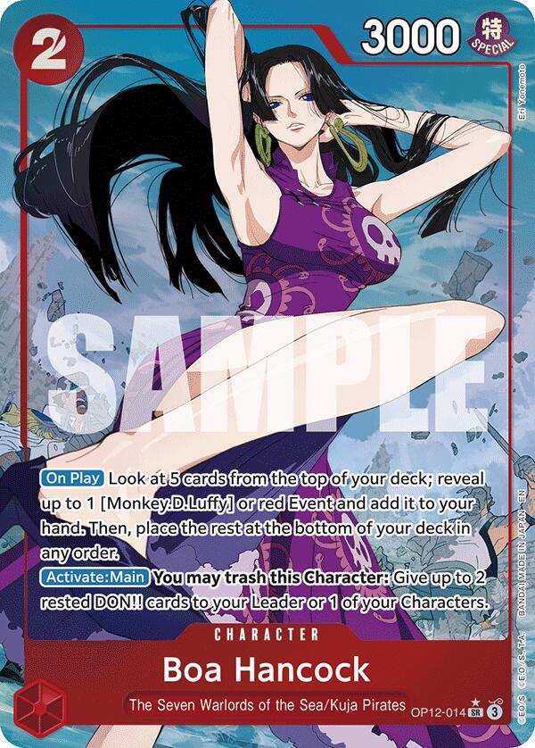 Boa Hancock OP12-014 Alternate Art