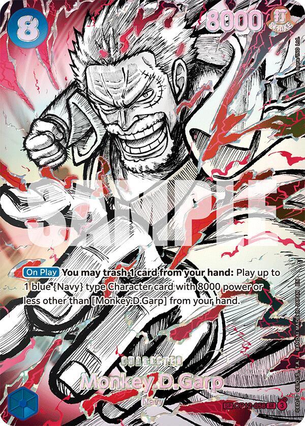 Monkey.D.Garp OP12-056 SP