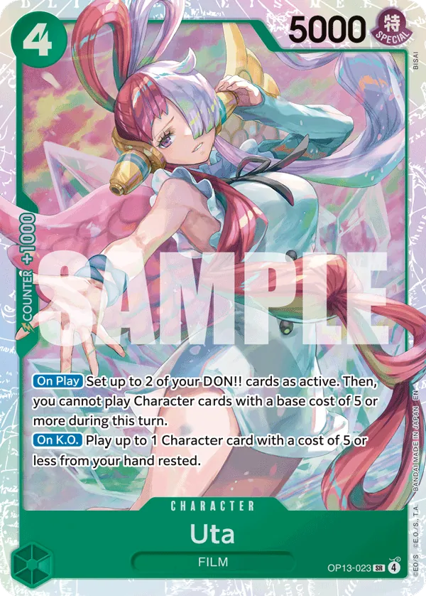 Uta OP13-023 Super Rare