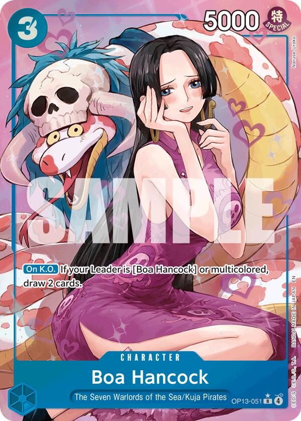 Boa Hancock OP13-051 Alternate Art